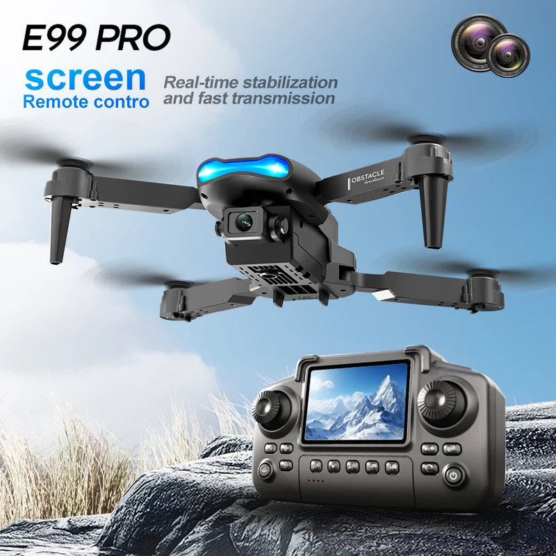 Obstacle Avoidance Foldable FPV Quadcopter Toy for Beginners - Image 1