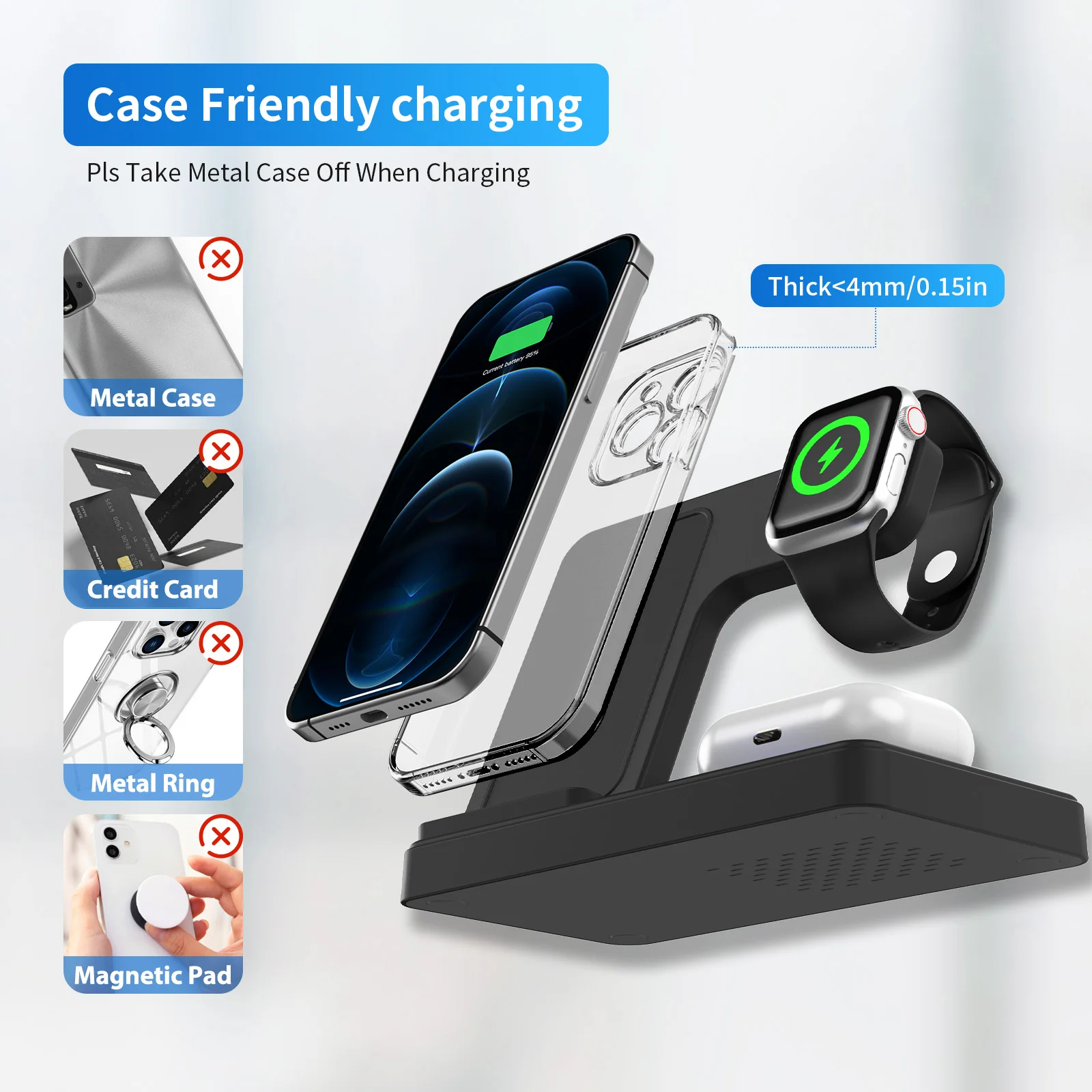 3 In 1 Wireless Charging Station - Image 7