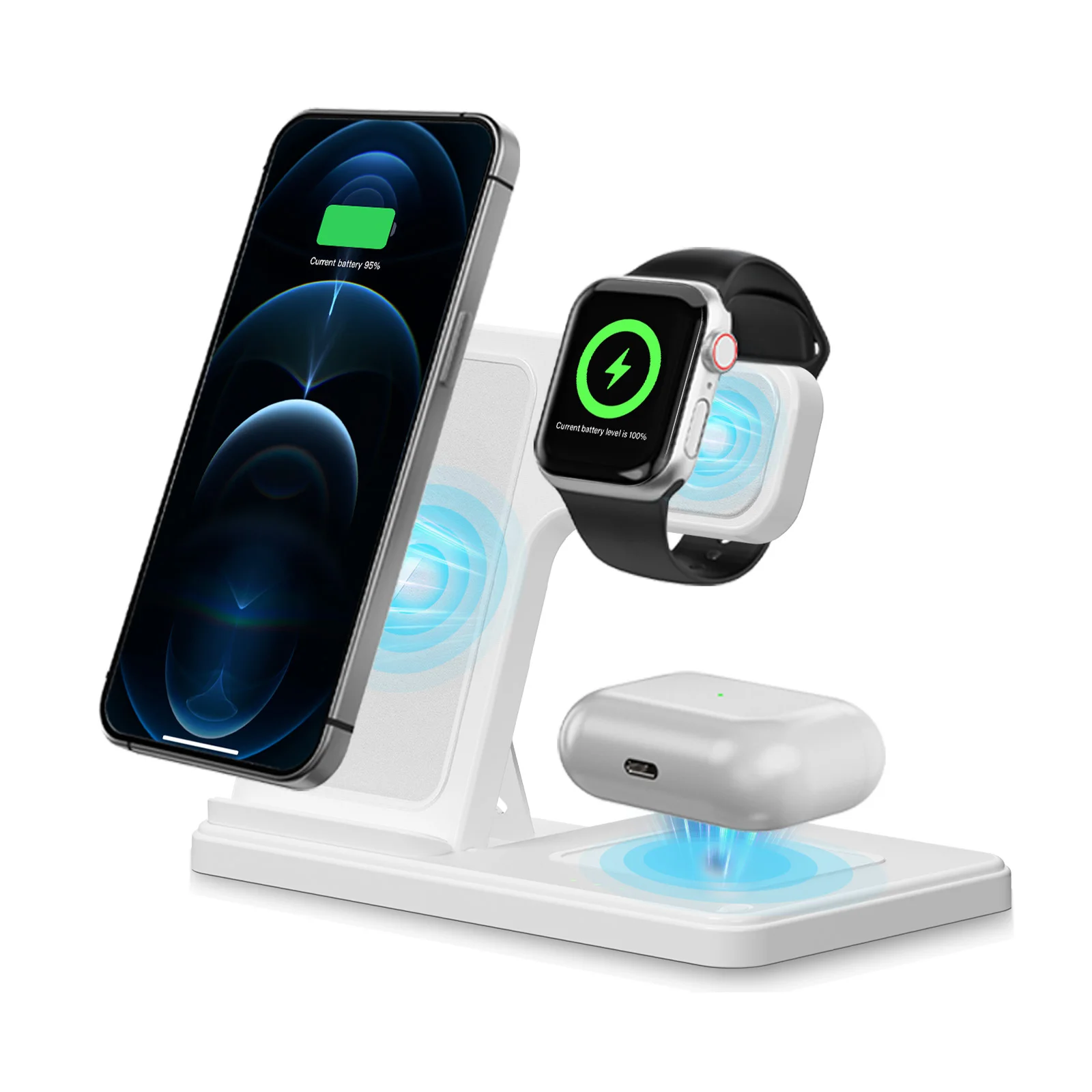 3 In 1 Wireless Charging Station - Image 1