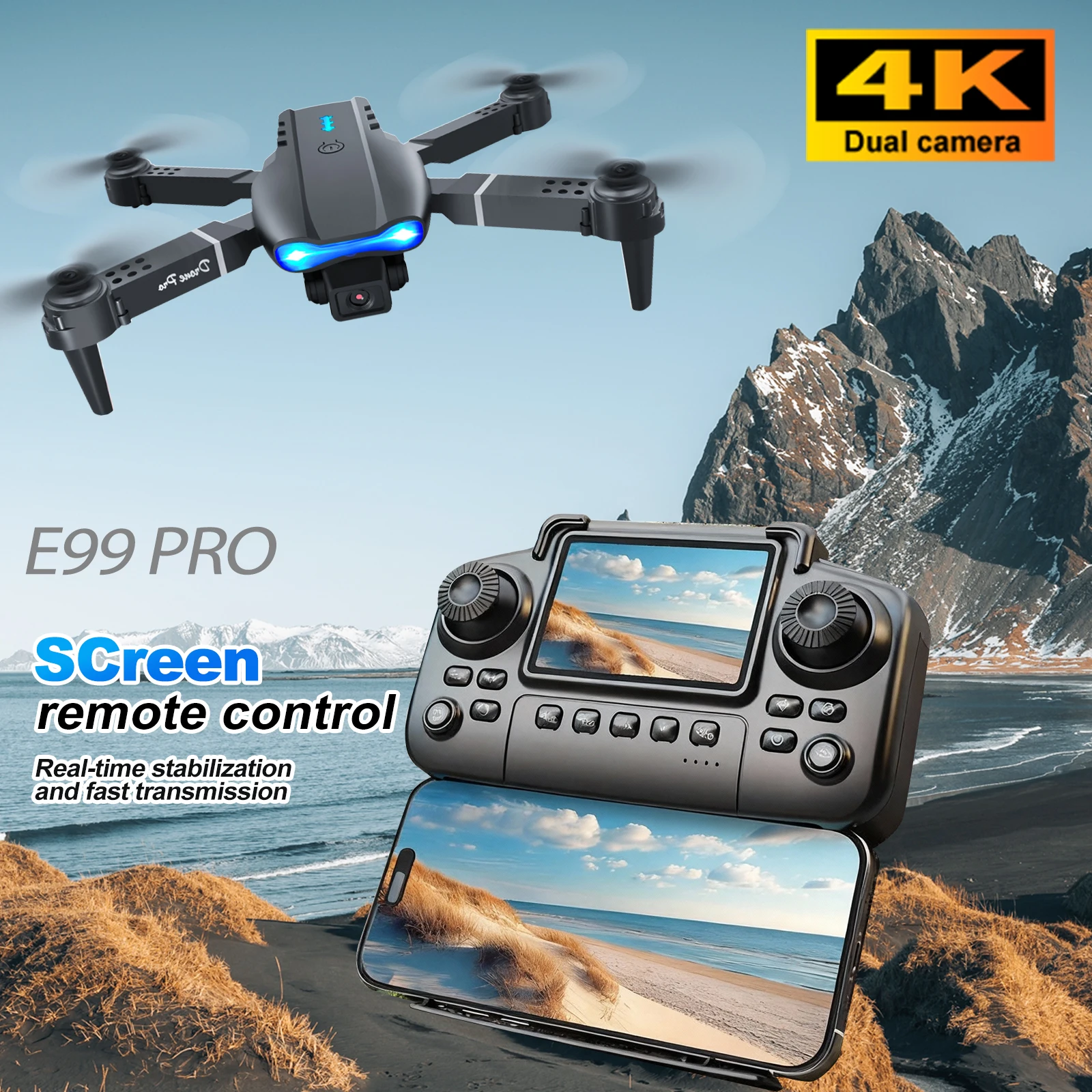 Obstacle Avoidance Foldable FPV Quadcopter Toy for Beginners - Image 5