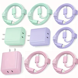 Fast Charging Secure Power Adapter With Dual PD20W
